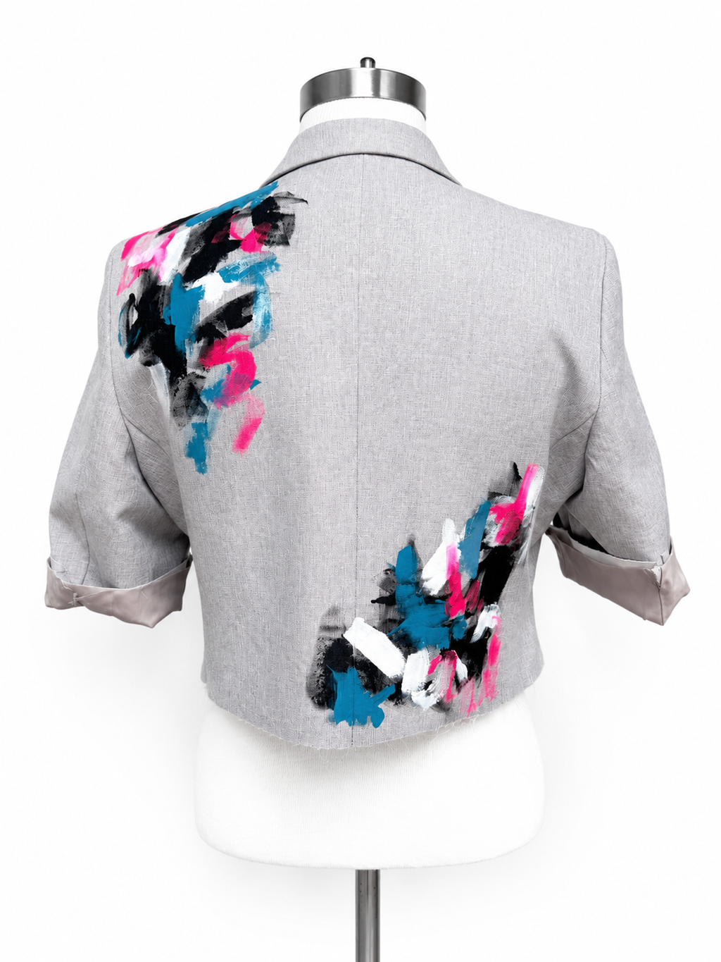Artistic Custom Cropped Blazer