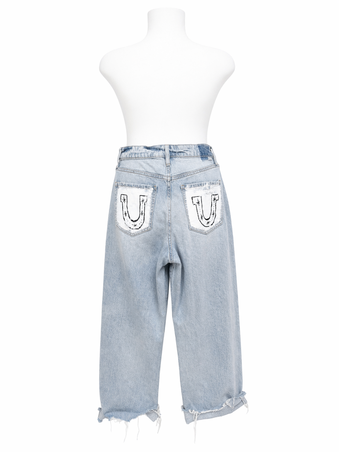 Hand-Painted Daze Jeans — Size 30