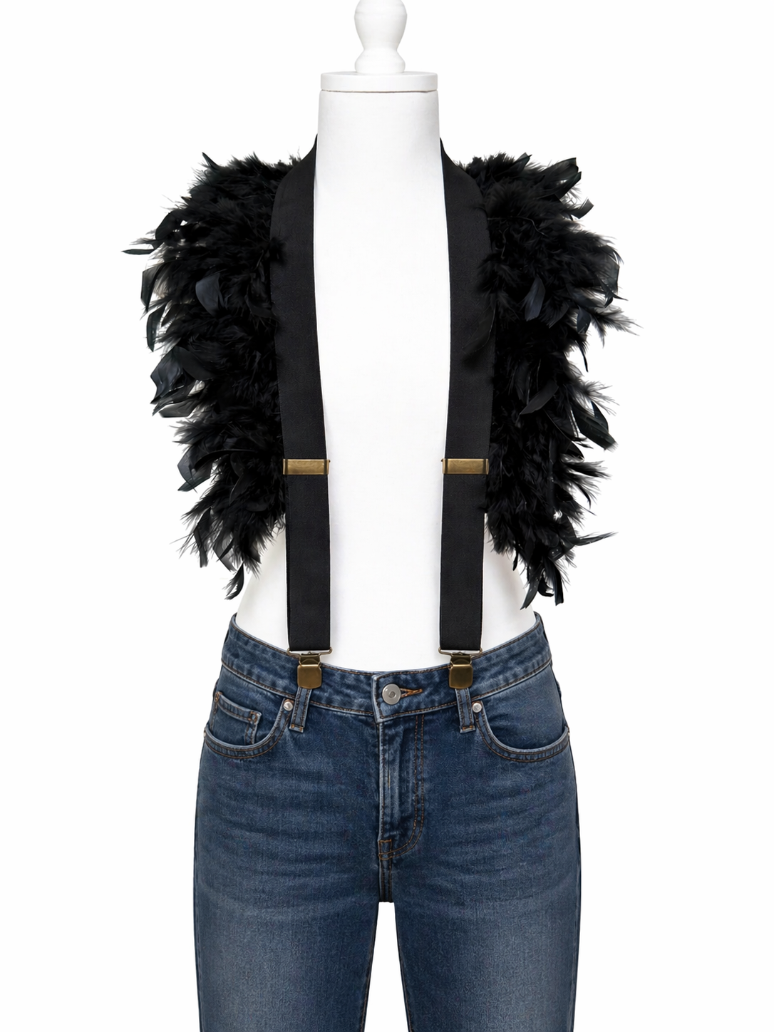 Feather Suspenders