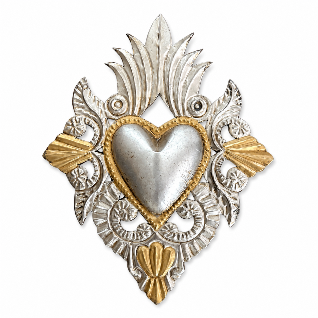 Corazón Ornamental | Handmade Metal Art
