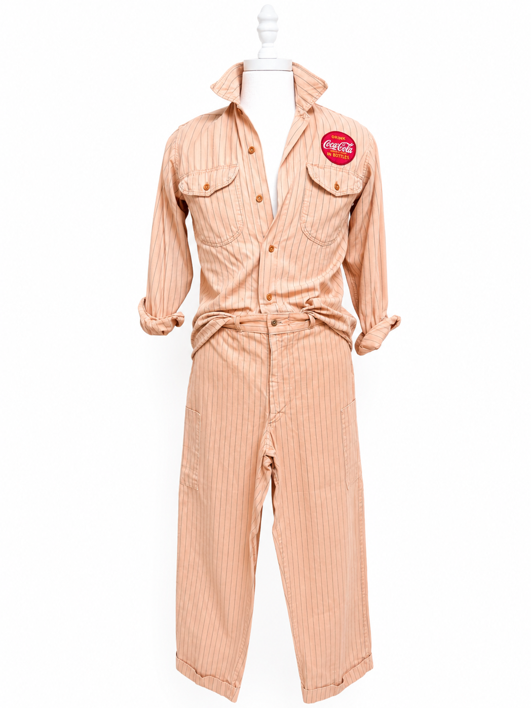 Rare Vintage Coca-Cola Delivery Uniform Set