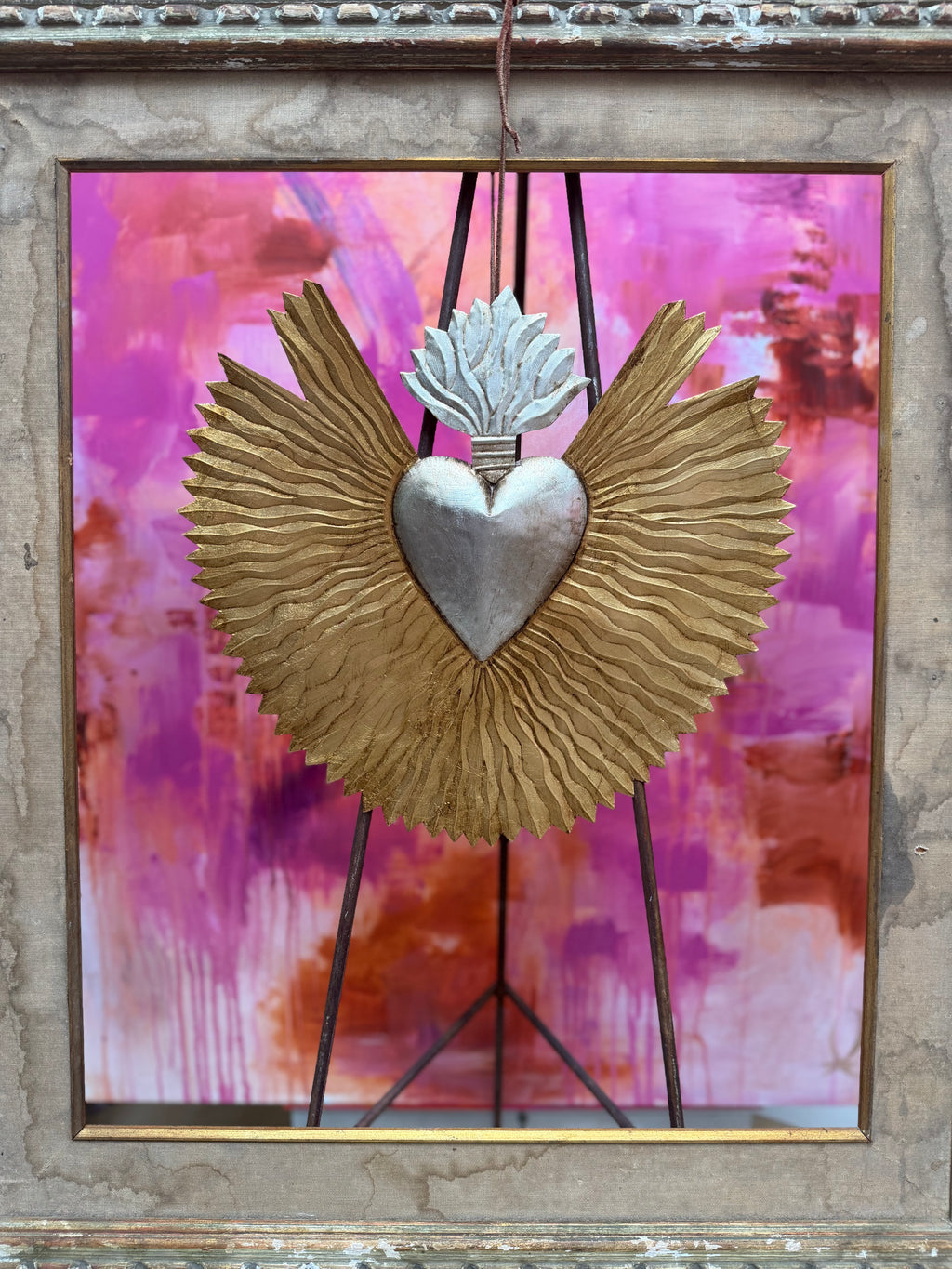 Corazón Radiante | Handmade Metal Art