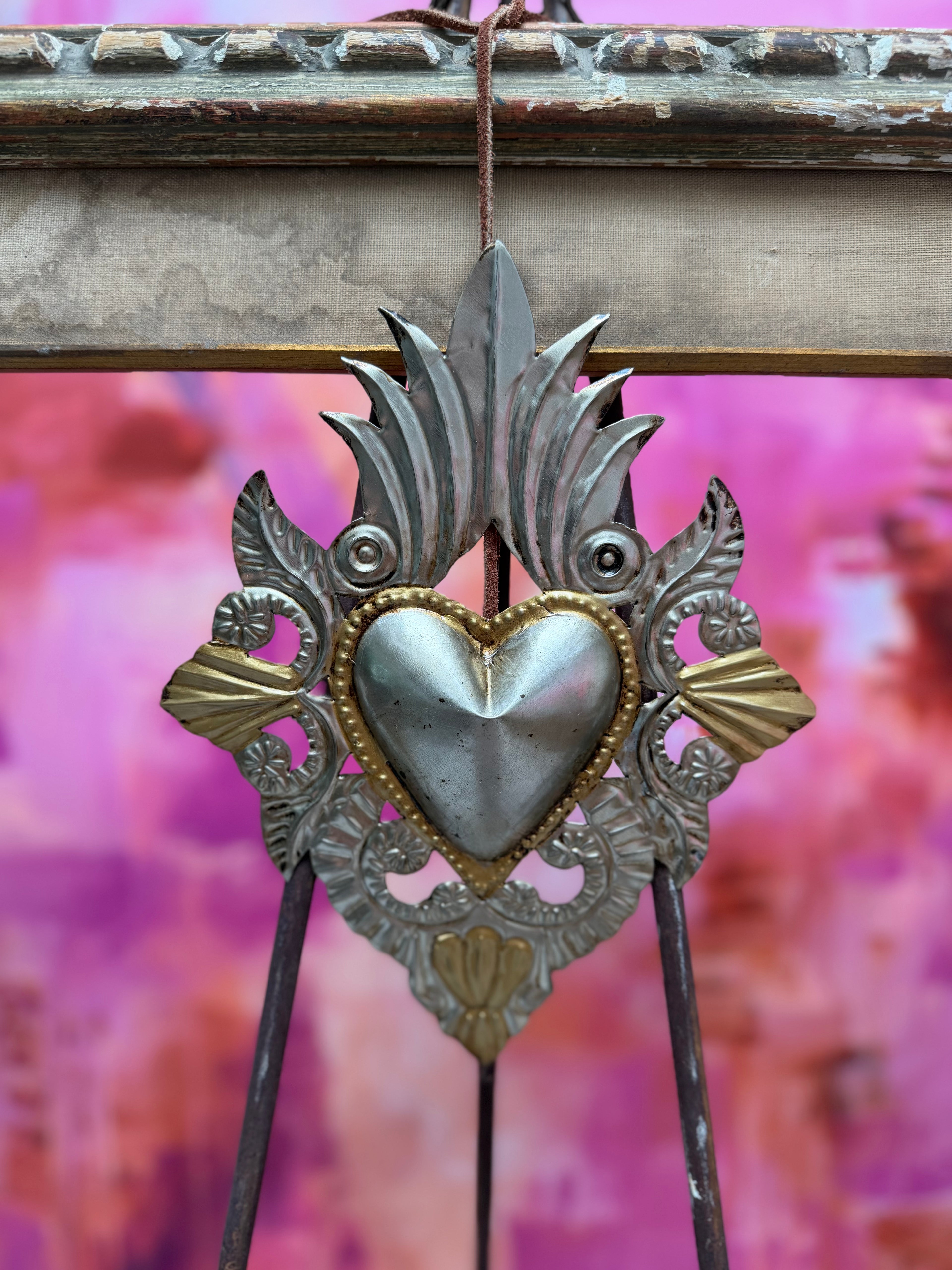 Corazón Ornamental | Handmade Metal Art