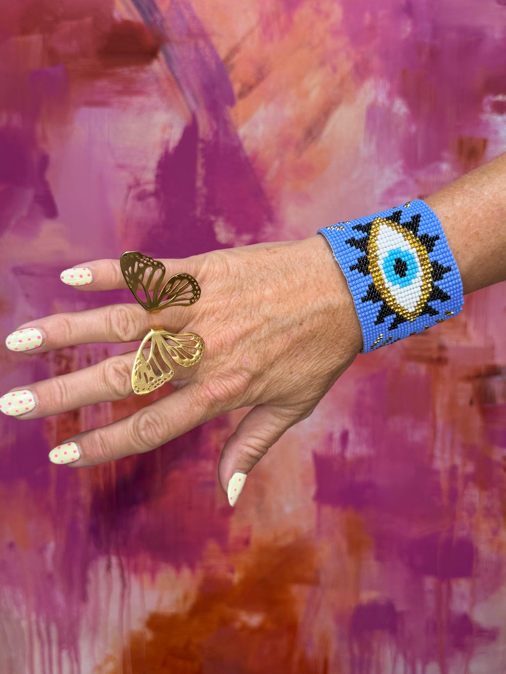The Periwinkle Ojo Bracelet
