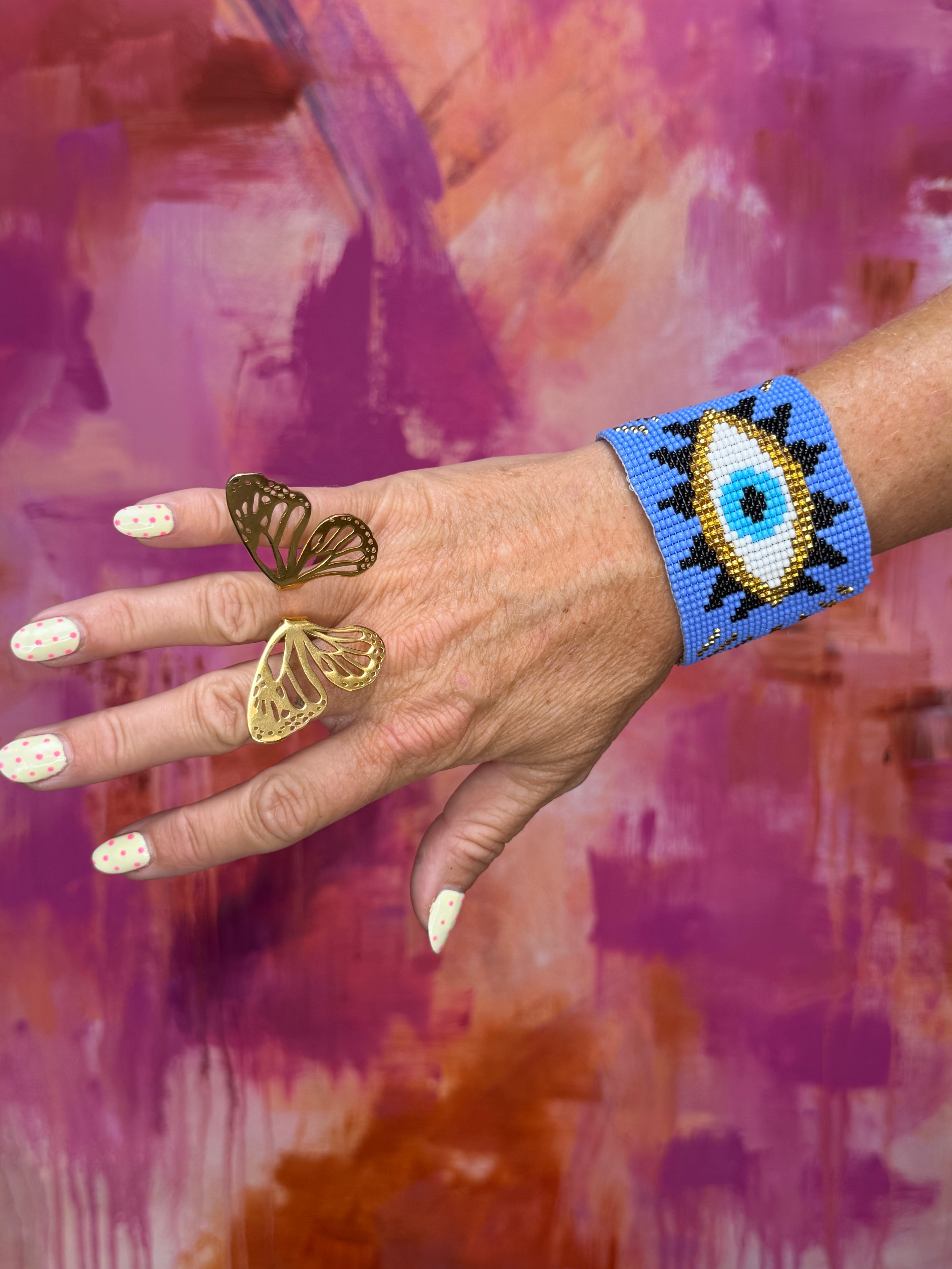 The Periwinkle Ojo Bracelet