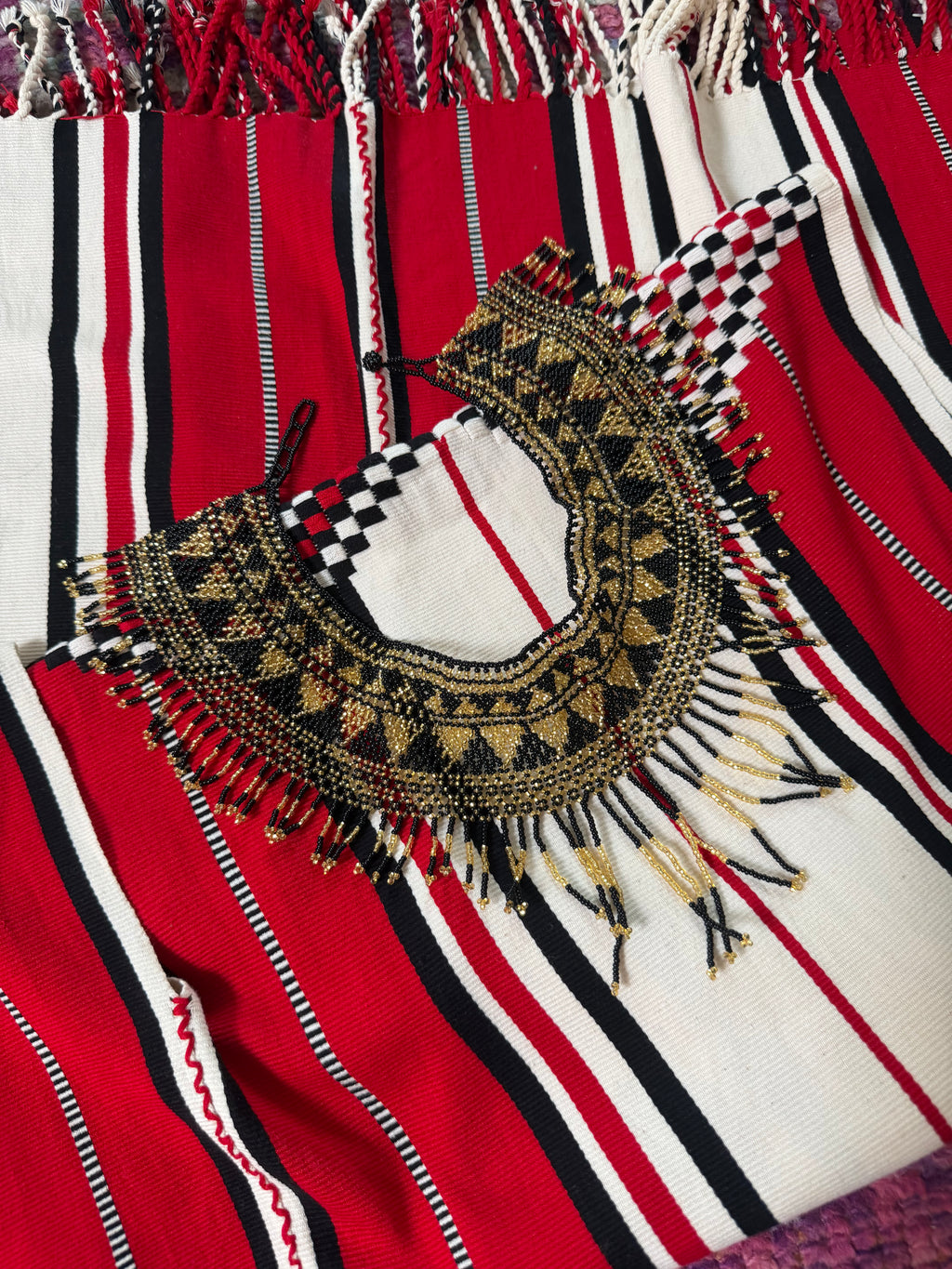The Noche Beaded Collar