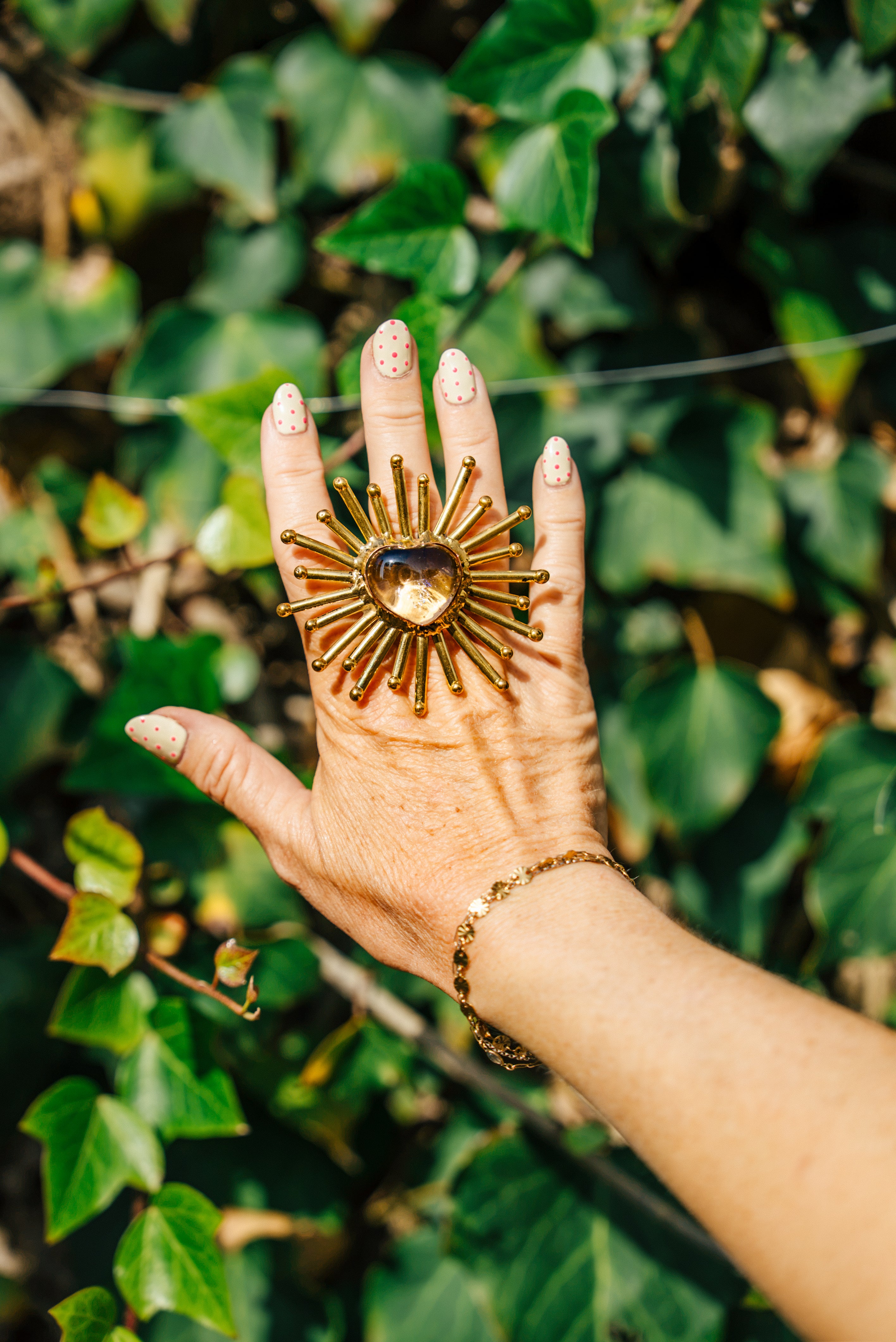 The Rosa Corazón Statement Ring