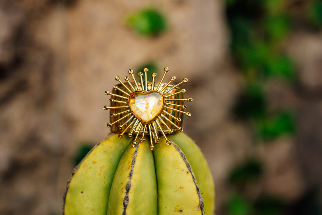 The Rosa Corazón Cuff