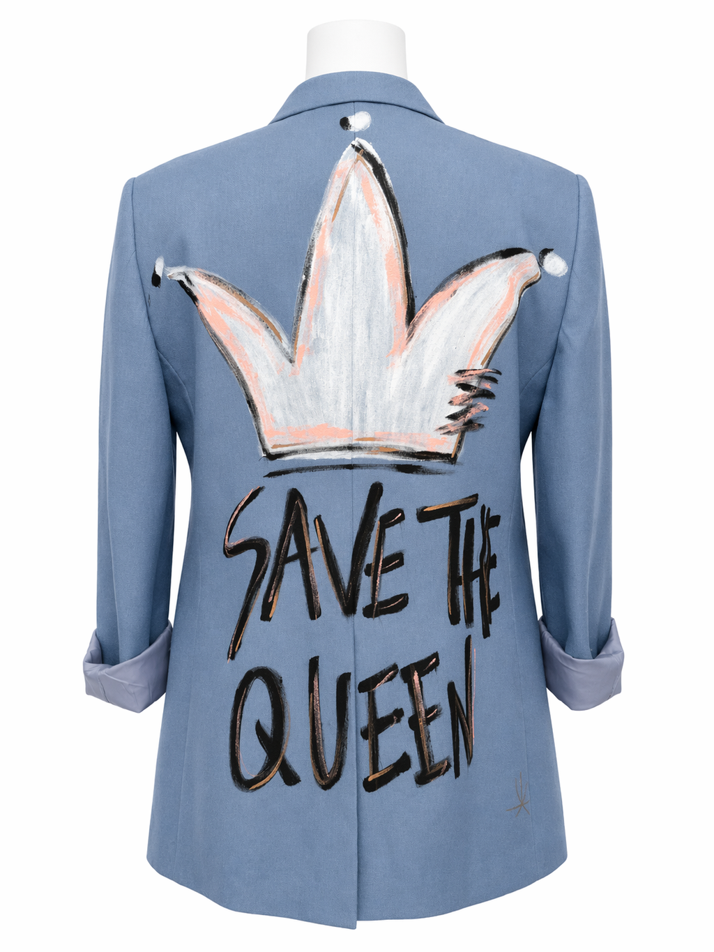 Save the Queen Custom Blazer by AJD
