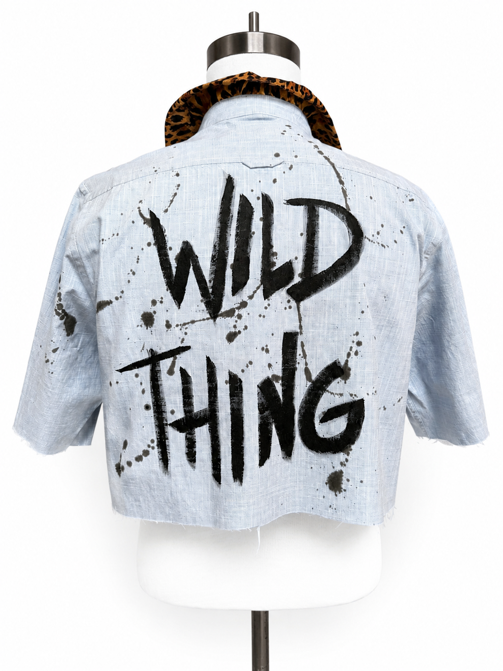Wild Thing Tuxedo Ruffle Shirt